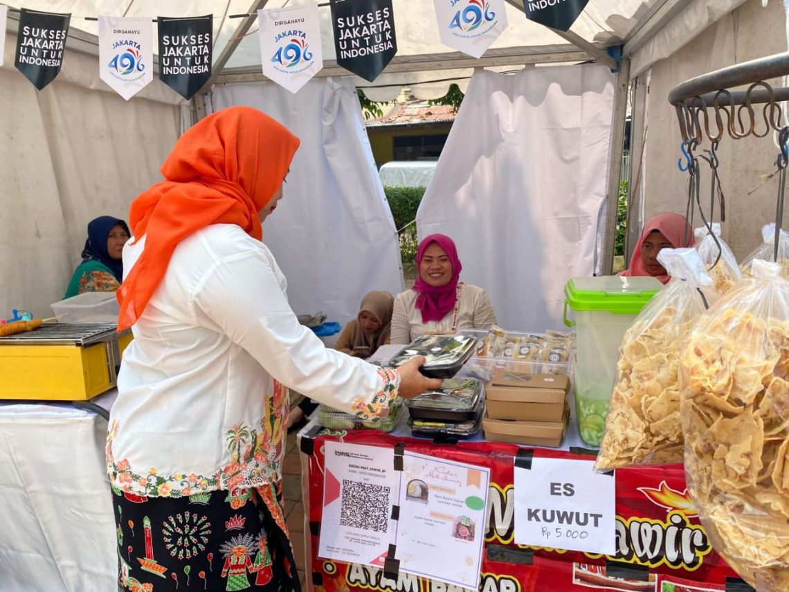 Hut Ke-496 Dki Jakarta, Pemda Jaktim Berkolaborasi Gelar Bazar Umkm Serentak Berbasis Qris