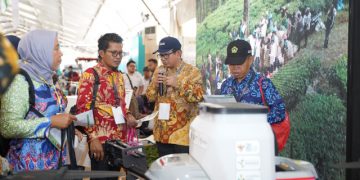 Petrokimia Gresik Pamerkan “Smart Precision Farming”Di Hadapan Mentan