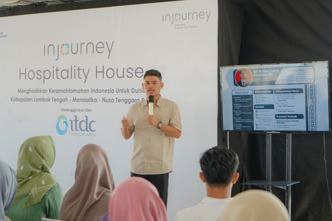 Kolaborasi InJourney & ITDC Berikan Pelatihan Keterampilan Hospitality Bagi Masyarakat Desa Penyangga di Kawasan Ekonomi Khusus Mandalika