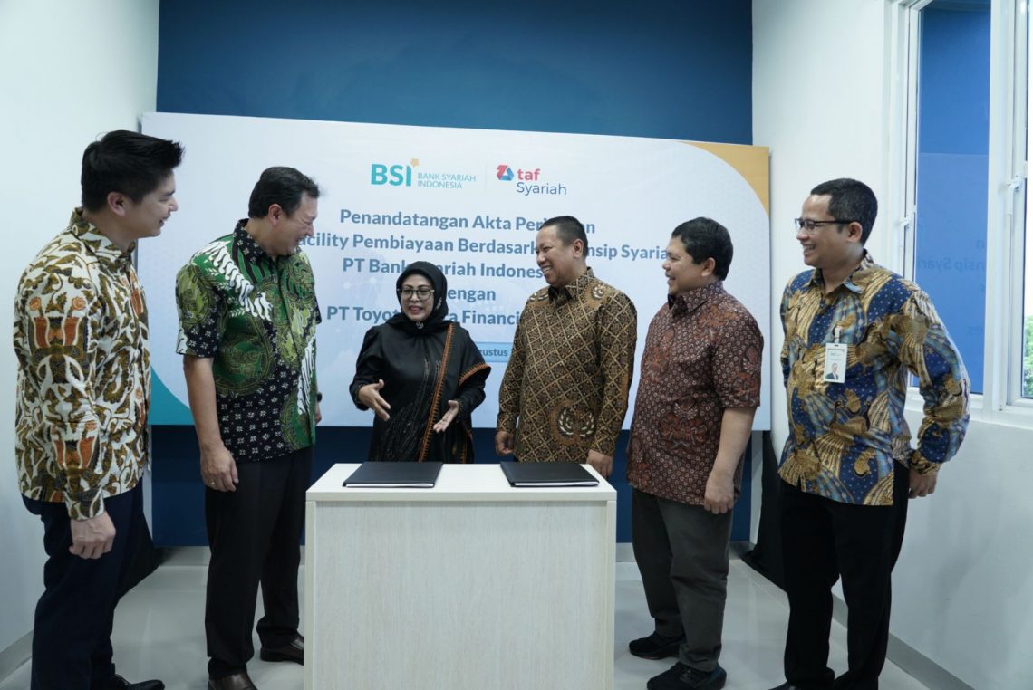 BSI Dorong Ekspansi Pembiayaan Korporasi di Aceh Lewat Kolaborasi dengan Toyota Astra Finance Syariah
