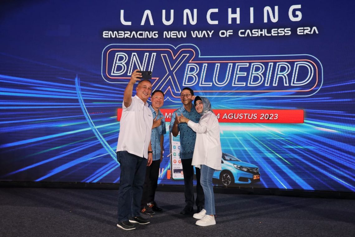 BNI dan Bluebird Aplikasikan Transformasi Digital guna Dukung Era Cashless