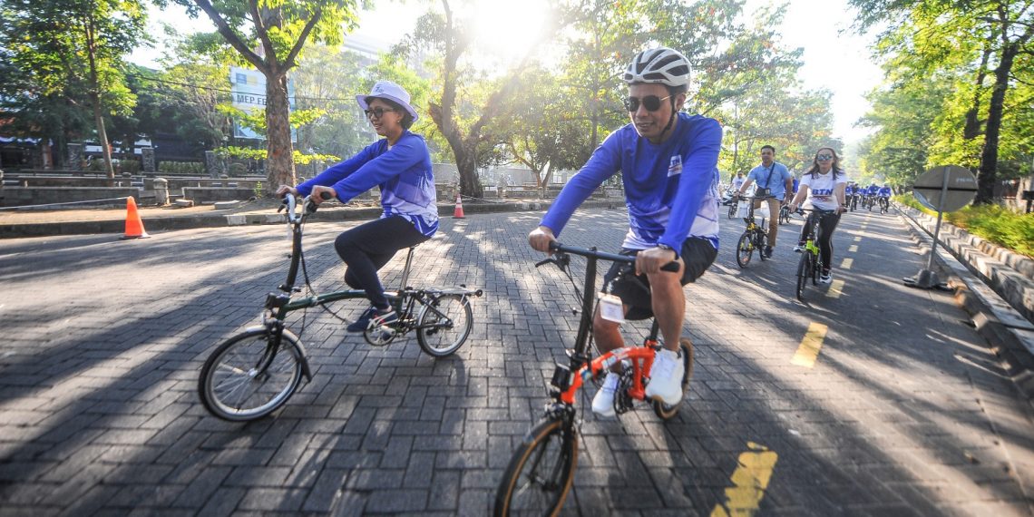 Bank BTN Berikan Bantuan TJSL 50 Unit Sepeda ke UGM