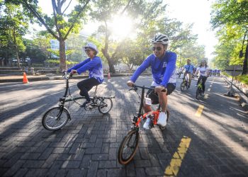 Bank BTN Berikan Bantuan TJSL 50 Unit Sepeda ke UGM