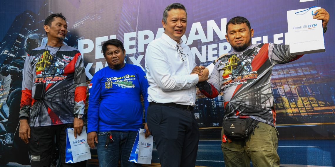 Dukung UMKM dan Pariwisata, BTN Lepas Komunitas Touring