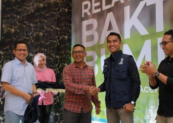 BSI Bersama Relawan Bakti BUMN Siap Tuntaskan Misi Sosial di Meunasah Asan, Aceh