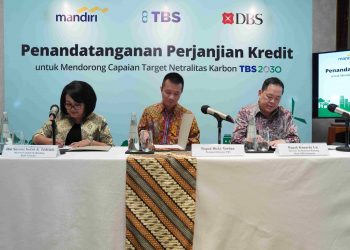 Bank Mandiri dan DBS Salurkan Kredit untuk TBS Energi Utama