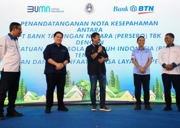 BANK BTN dan PSSI Berkolaborasi Sediakan Hunian Layak Bagi Pelaku Olahraga SepakBola