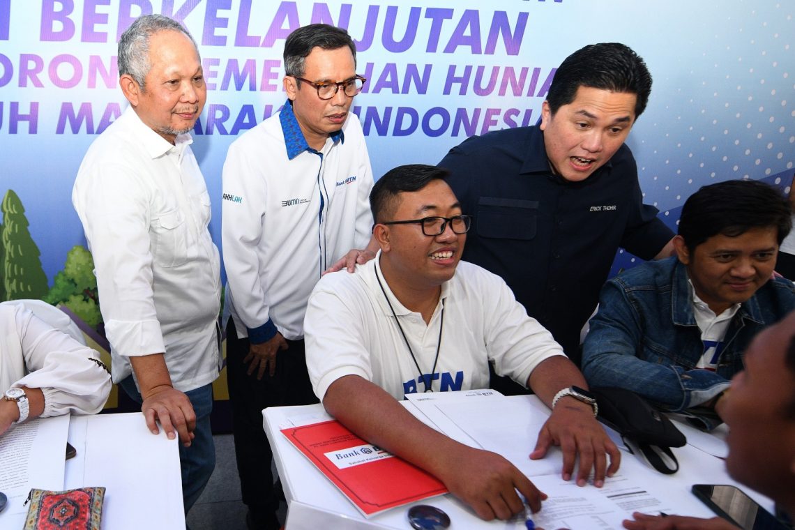 Bank BTN Gelar Acara Akad Massal Serentak KPR 10.000 Unit di Sidoarjo