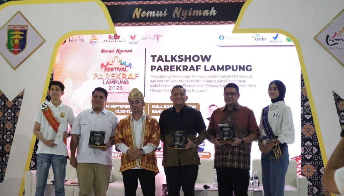Bi Lampung, Disparekraf Prov. Lampung Bersama Netzme Selenggarakan Pemilihan Muli Mekhanai Lampung 2023 Berbasis Qris