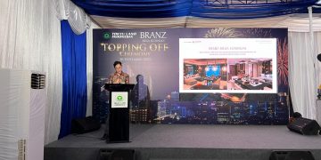 Tokyu Land Indonesia Lakukan Topping Off BRANZ Mega Kuningan