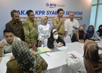 Bank BTN Gelar Akad Massal KPR Syariah