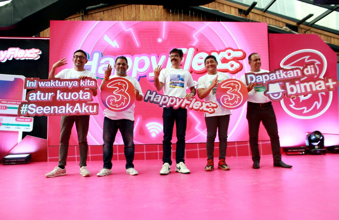 Tri Luncurkan HappyFlex #SeenakAku