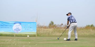 Netzme Gelar Turnamen Golf Berbasis Qris Perdana Kegiatan ini dalam rangka Anniversary Netzme yang ke 6, peserta turnamen diajak berdonasi untuk pelestarian mangrove di Kepulauan Seribu