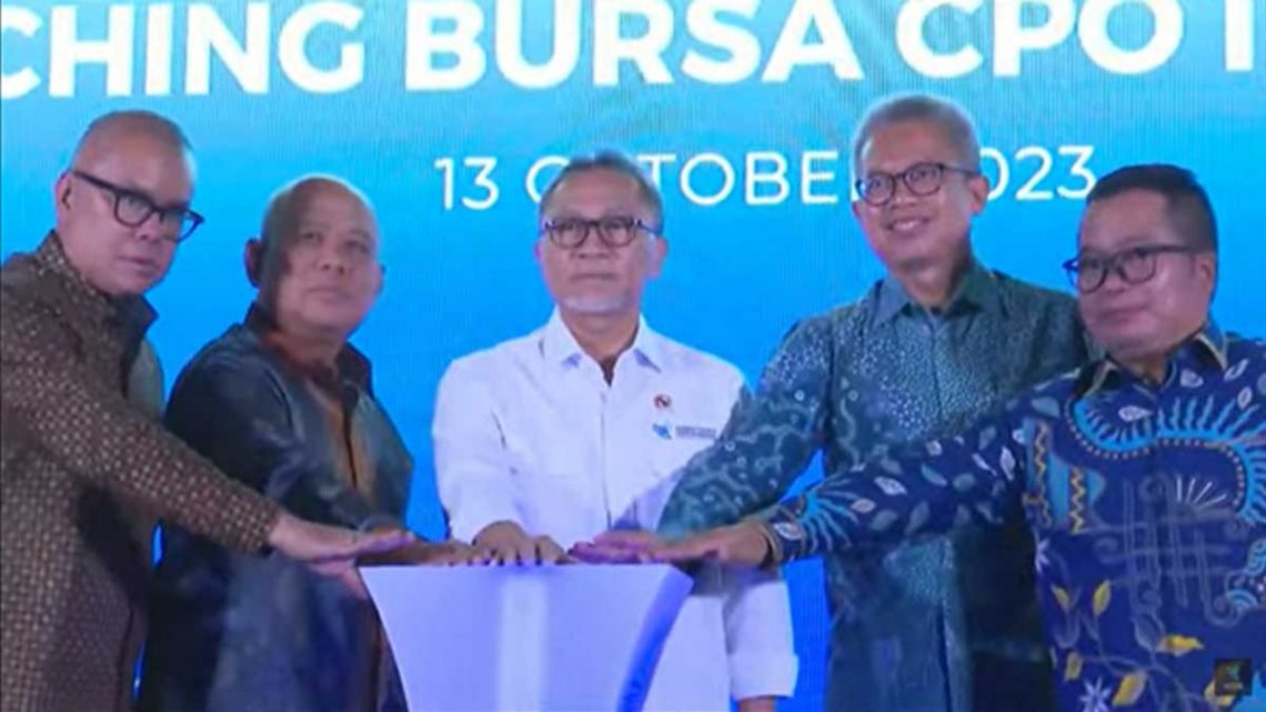 Indonesia Resmi Punya Bursa CPO Sendiri