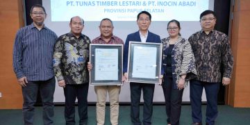 PT Tunas Timber Lestari dan PT Inocin Abadi Raih Sertifikasi Sustainable Forest Management IFCC