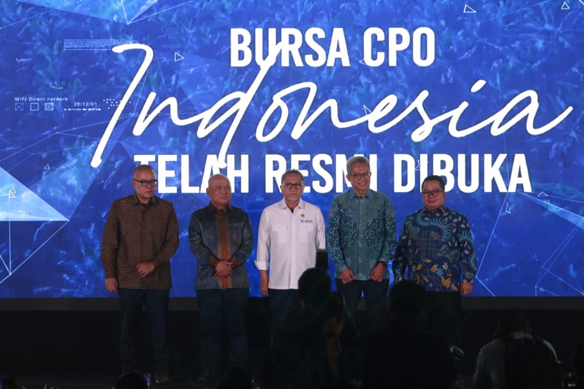 Resmikan Bursa CPO, Mendag Zulkifli Hasan: Terobosan Perbaiki Tata Kelola Perdagangan CPO di Indonesia