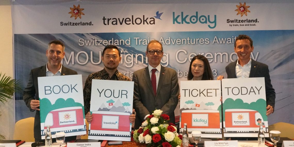 Traveloka Jalin Kemitraan Strategis dengan Switzerland Tourism, Swiss Travel System AG dan KKday Hadirkan Pengalaman Liburan terbaik ke Swiss