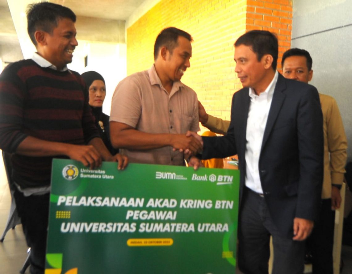 Bank BTN Salurkan Bantuan TJSL untuk USU