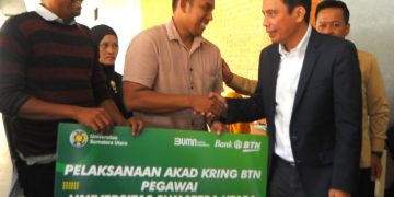 Bank BTN Salurkan Bantuan TJSL untuk USU