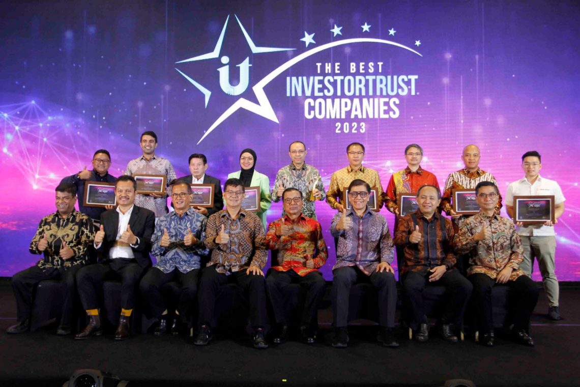 “Pt Bank Rakyat Indonesia Tbk, Pt Medco Energi International Tbk , Pt Mitra Adiperkasa Tbk, Pt Baramulti Sukses Sarana Tbk, Pt Abm Investama Tbk, Berhasil Meraih Penghargaan: The Best 5 InvestorTrust Companies 2023. ”