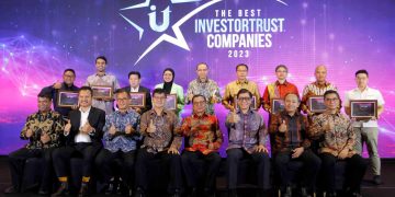 “Pt Bank Rakyat Indonesia Tbk, Pt Medco Energi International Tbk , Pt Mitra Adiperkasa Tbk, Pt Baramulti Sukses Sarana Tbk, Pt Abm Investama Tbk, Berhasil Meraih Penghargaan: The Best 5 InvestorTrust Companies 2023. ”