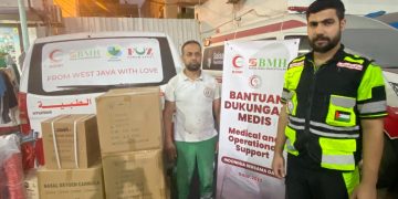 Mitra BSMI di Gaza Terluka, Penyaluran Bantuan Tetap Dilanjutkan