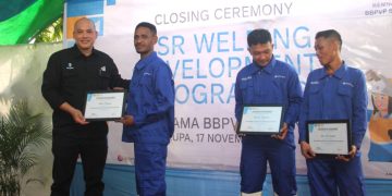 Siapkan Masyarakat Hadapi Dunia Kerja, SSB Luluskan 15 Peserta Welding Development Program