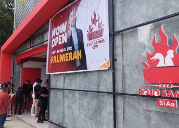Kolaborasi Antara Rojo Sambel si AA Dan Adhya Group Membuka Cabang Ke-3 Di Tengah Distric Compound Palmerah