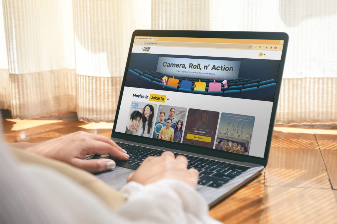GoTix Memperkenalkan LOKET Screen Sebagai Identitas Barunya untuk Beli Tiket Bioskop