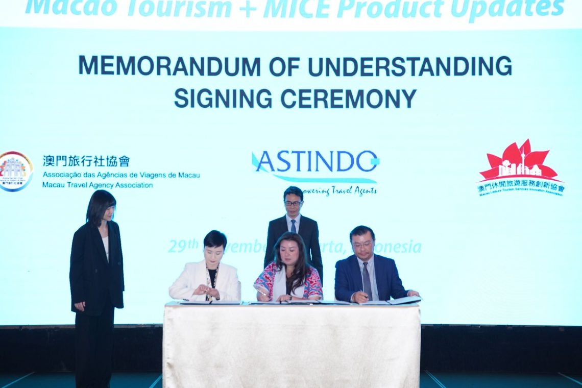 Ajang Macao Tourism and MICE Product Updates, Resmikan Penerbangan Langsung Macao-Jakarta oleh Air Macau