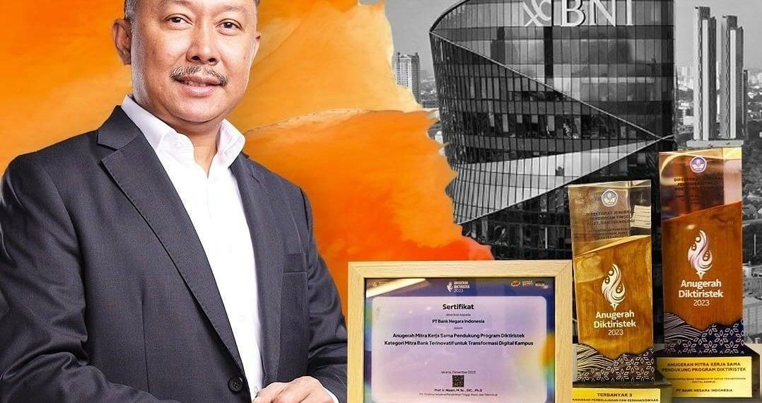 Inovatif Dalam Layanan Kampus, BNI Raih 2 Penghargaan Kemendikbudristek