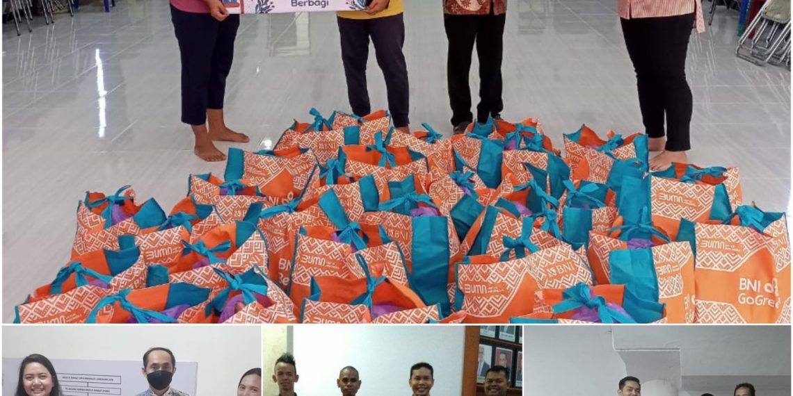 BNI Berbagi Natal Tahun 2023 Bantu Kesejahteraan Masyarakat Membutuhkan