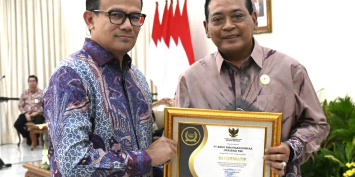 Bank BTN Raih Penghargaan Badan Publik Informatif