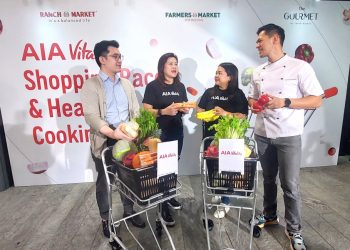 AIA Vitality Gandeng Ranch Market dan Farmers Market Group, Beri Rewards untuk Nasabah yang Konsumsi Makanan Sehat