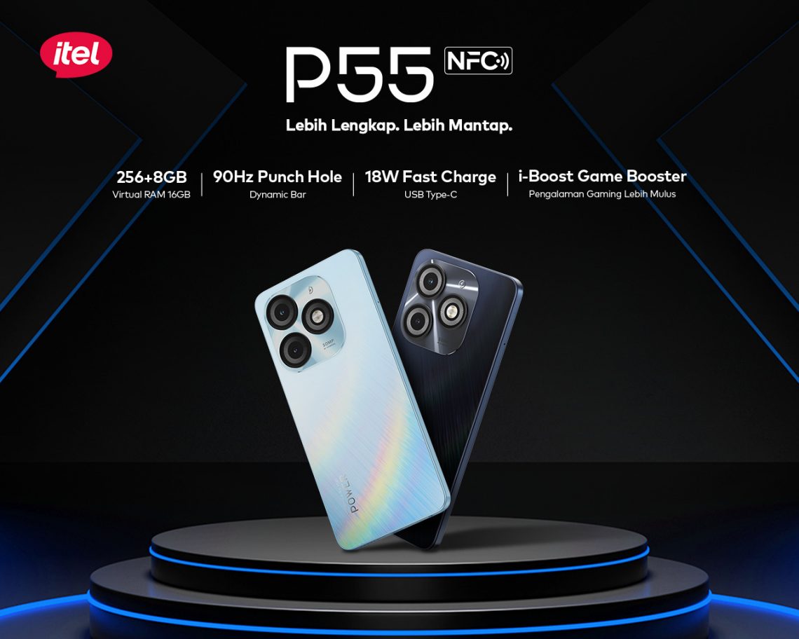 Itel P55 NFC: Pilihan Terbaik dengan Harga Sejutaan dan Spesifikasi Super Komplet
