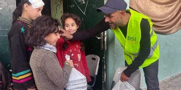 BSI Maslahat Salurkan Bantuan Musim Dingin, Makanan Hangat dan Siap Saji untuk rakyat Palestina