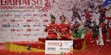 Ganda Putra Menang, BNI Apresiasi Prestasi Atlet Bulutangkis Indonesia di Ajang Indonesia Master 2024