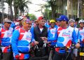 Gowes Bareng Dalam Rangka HUT Ke74 BTN
