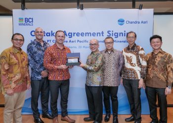 Chandra Asri Menandatangani Perjanjian Offtake Garam dengan BCI Minerals dari Australia