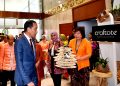 Presiden Joko Widodo Kunjungi Booth Jamkrindo di Pameran INACRAFT