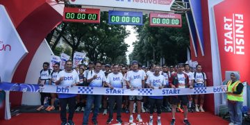 5.000 Pelari Semarakkan BTN RUN 2024