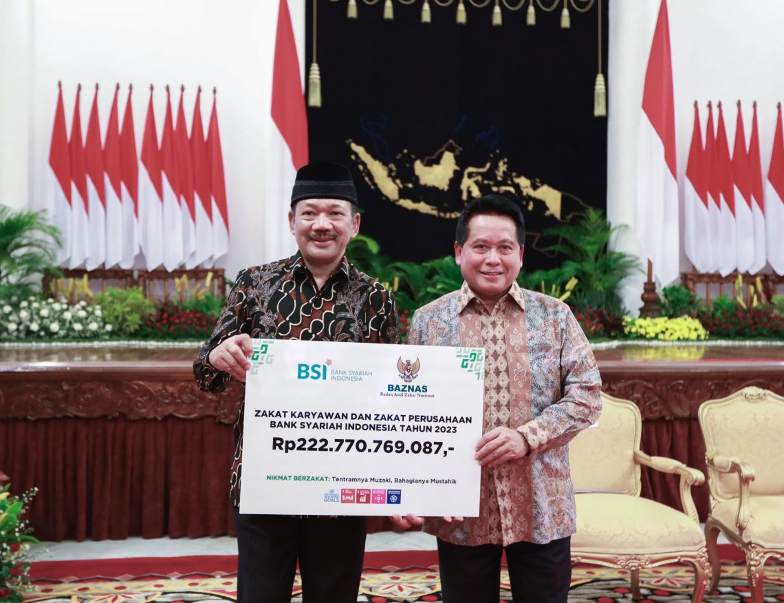 Perkuat Ekonomi Umat, BSI Serahkan Zakat Lebih dari Rp222 Miliar