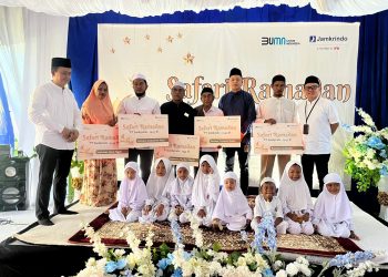 Gelar Safari Ramadan, Jamkrindo Lakukan Kegiatan Sosial di Tarakan