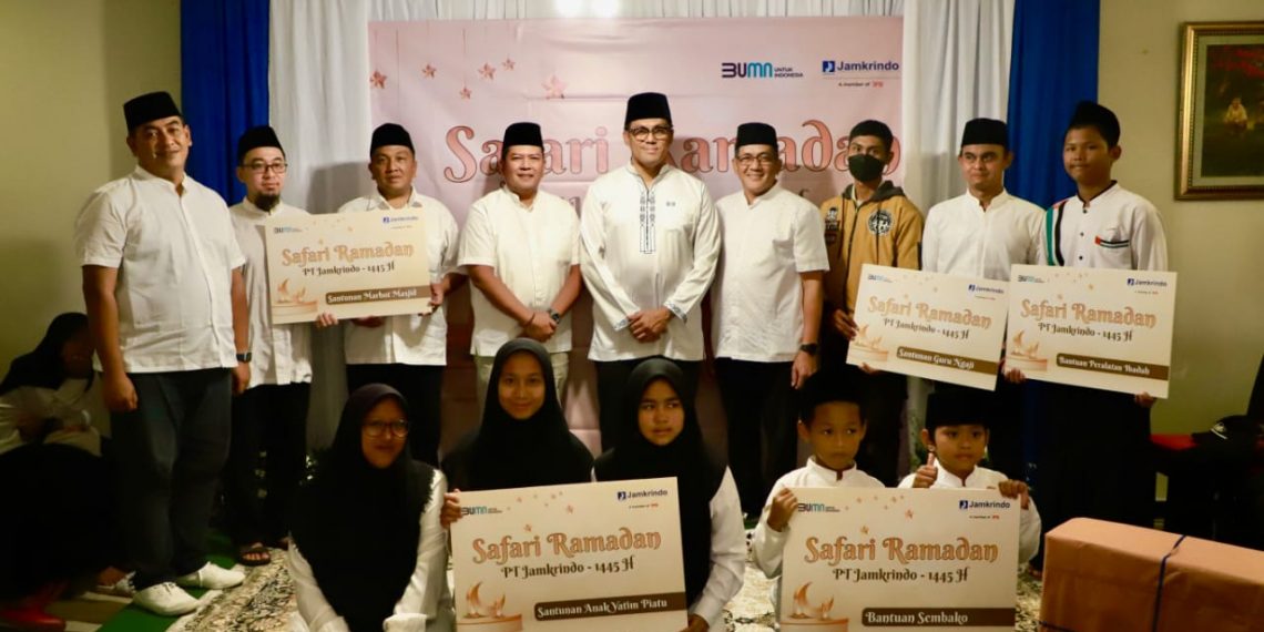 Gelar Safari Ramadan, Jamkrindo Lakukan Kegiatan Sosial di Tangerang