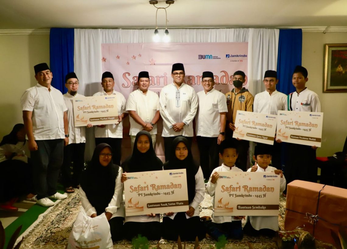 Gelar Safari Ramadan, Jamkrindo Lakukan Kegiatan Sosial di Tangerang
