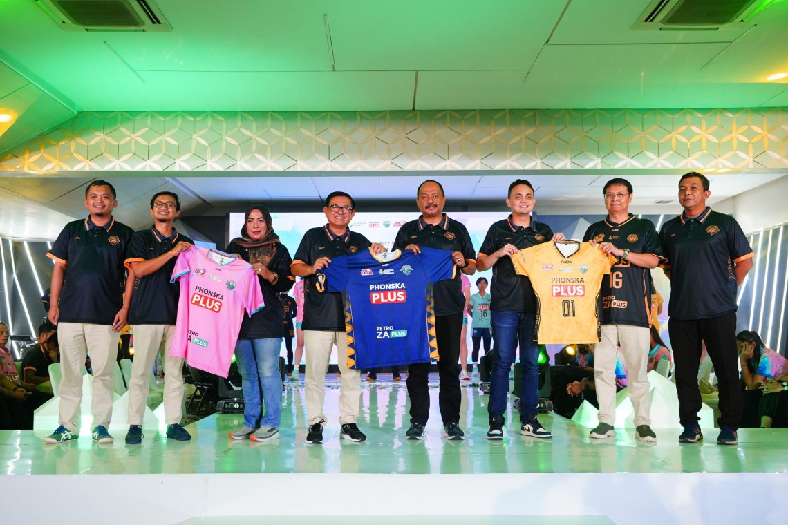 Tim Proliga 2024 Voli Putri Gresik Petrokimia Pupuk Indonesia Resmi Diluncurkan, Optimis Juara I