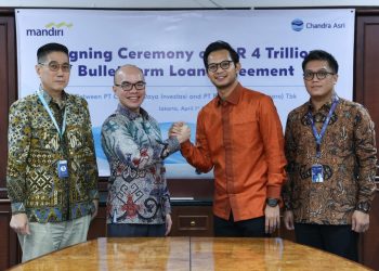 Perkuat Pertumbuhan Sektor Infrastruktur, Chandra Asri Group Terima Bullet Term Loan Rp 4 Triliun dari Bank Mandiri