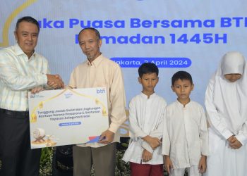 BTN Salurkan Bantuan Bagi Anak Yatim