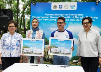 AQUA dan Ikatan Pemulung Indonesia Jalin Kerja Sama Mengurangi Sampah Plastik di Destinasi Wisata Prioritas Bangka Belitung