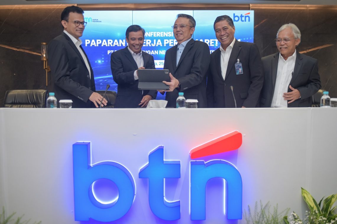 Kuartal I/2024 Kredit BTN Tembus Rp344,2 Triliun